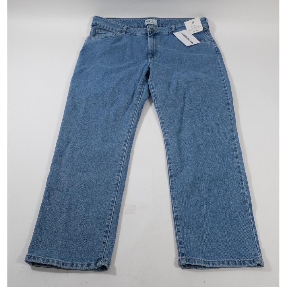 Cuidado Con El‎ Perro Jeans Womens 10 Blue Slim Clasico Straight Leg High Rise